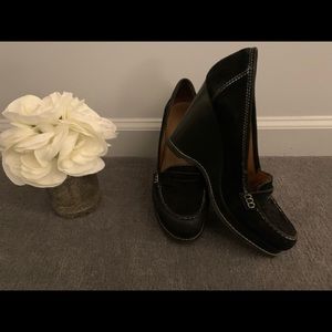 Marc Fisher wedge loafers